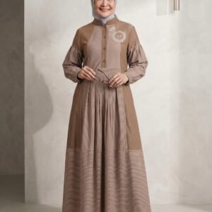 Home dominic dress amroe, gamis wanita premium